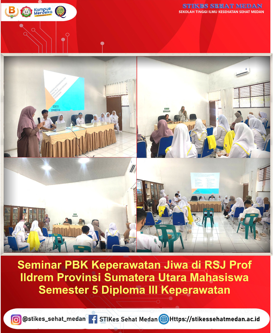 SEMINAR PBK KEPERAWATAN JIWA DI RSJ Prof Dr. IIDREM